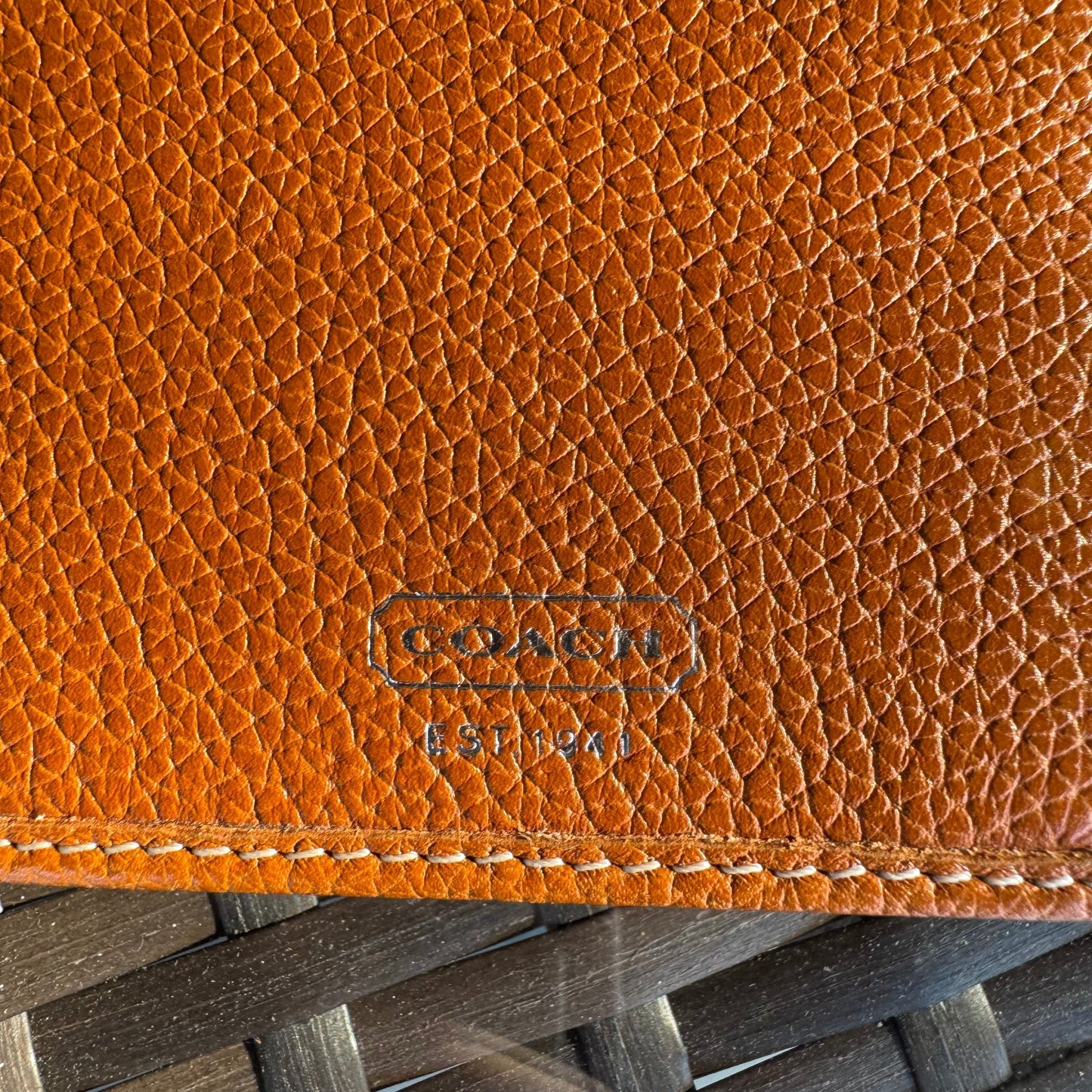 Vintage Coach Y2K 2003 Travelers Notebook Planner