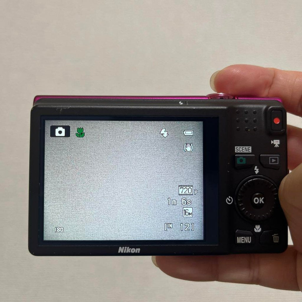 Nikon Coolpix S6200 Pink Ys