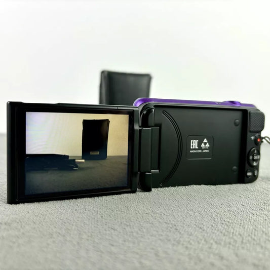 Nikon Coolpix S6600 Rare Purple Compact Digital Camera 16 0Mp 12X Zoom Set Jy