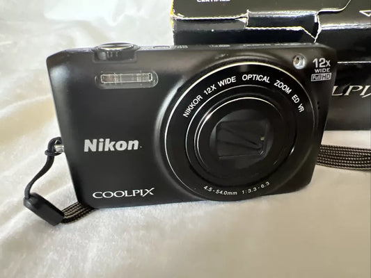 Nikon Coolpix S6800 16 0 Mega Pixels 12X Optical Zoom Compact Digital Camera Dv