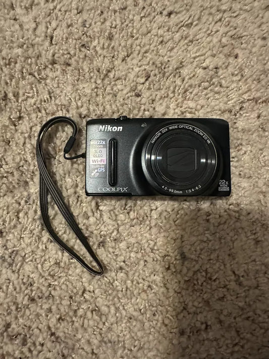 Nikon Coolpix S9500 18 1 Mp Digital Camera Black Un