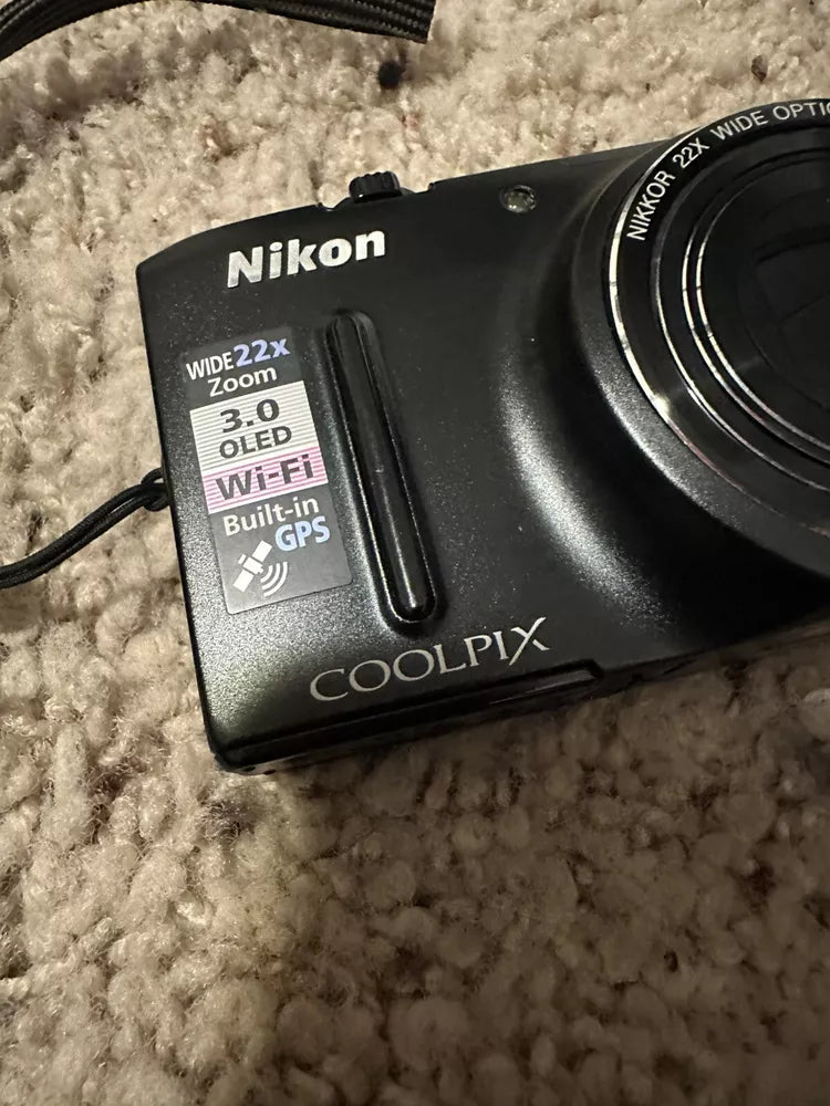 Nikon Coolpix S9500 18 1 Mp Digital Camera Black Un