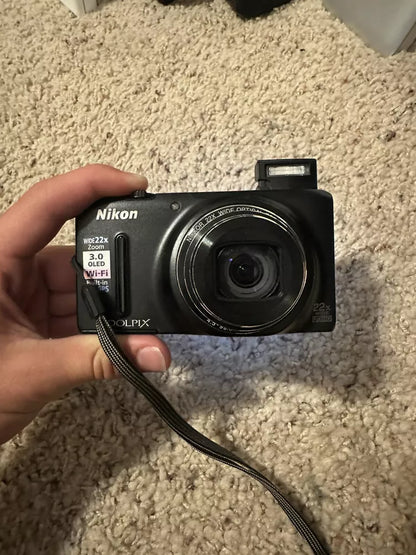 Nikon Coolpix S9500 18 1 Mp Digital Camera Black Un