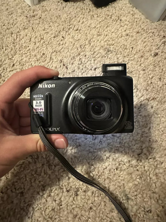 Nikon Coolpix S9500 18 1 Mp Digital Camera Black Un
