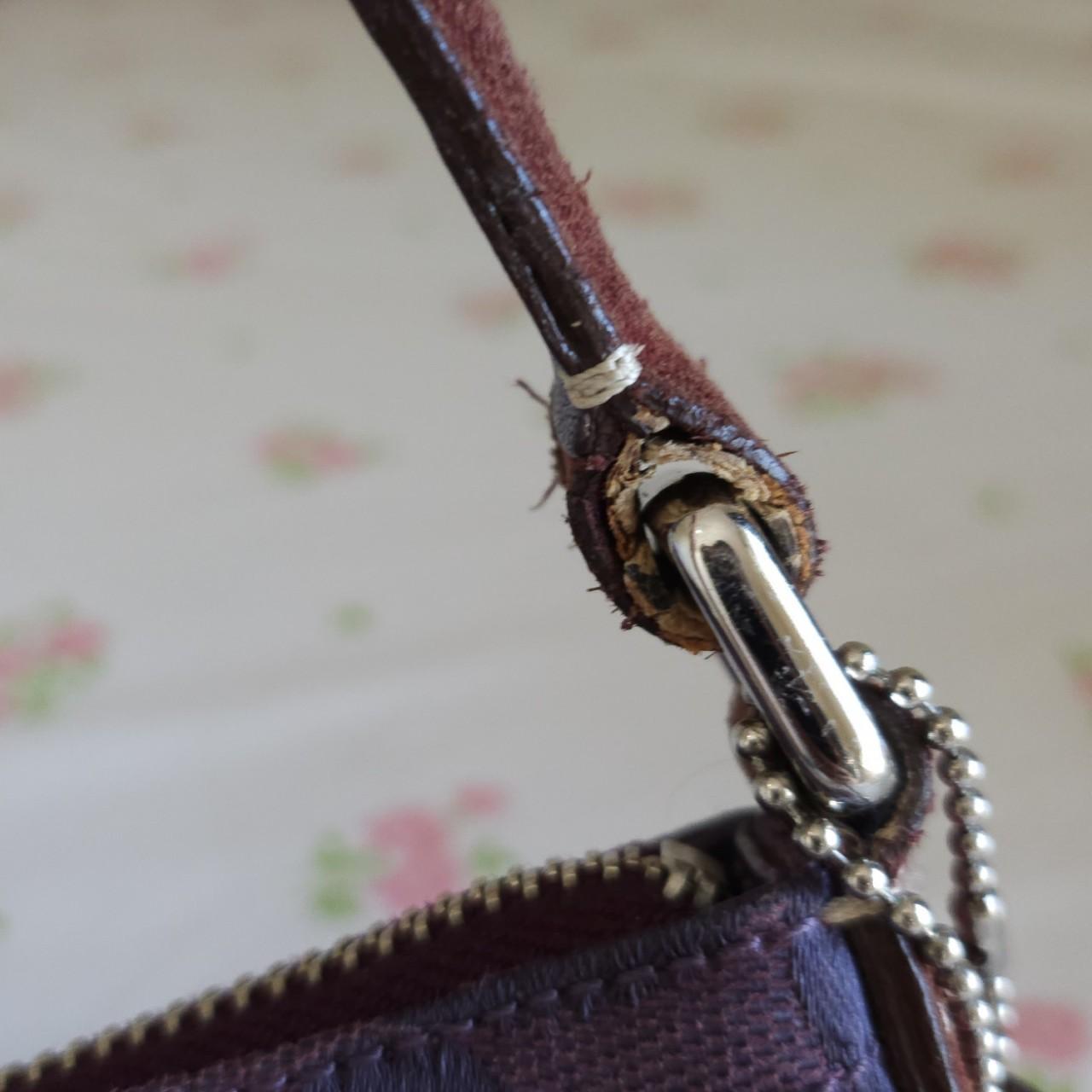 💜 Y2K Vintage Coach Purple Mini Demi Buckle Shoulder Bag 💜