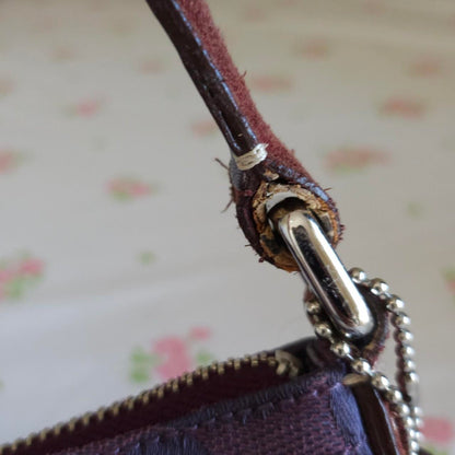 💜 Y2K Vintage Coach Purple Mini Demi Buckle Shoulder Bag 💜