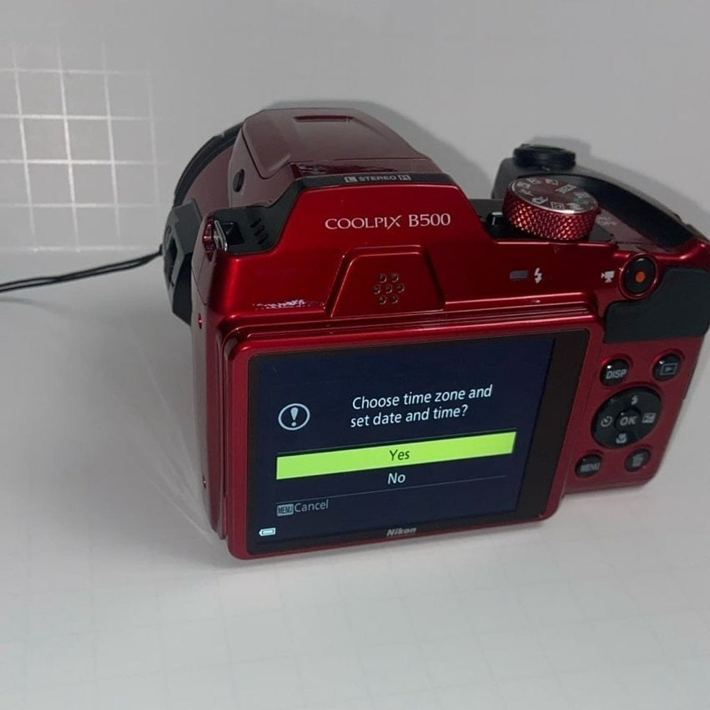 Nikon Coolpix B500 16 Mp Digital Camera Red Oa