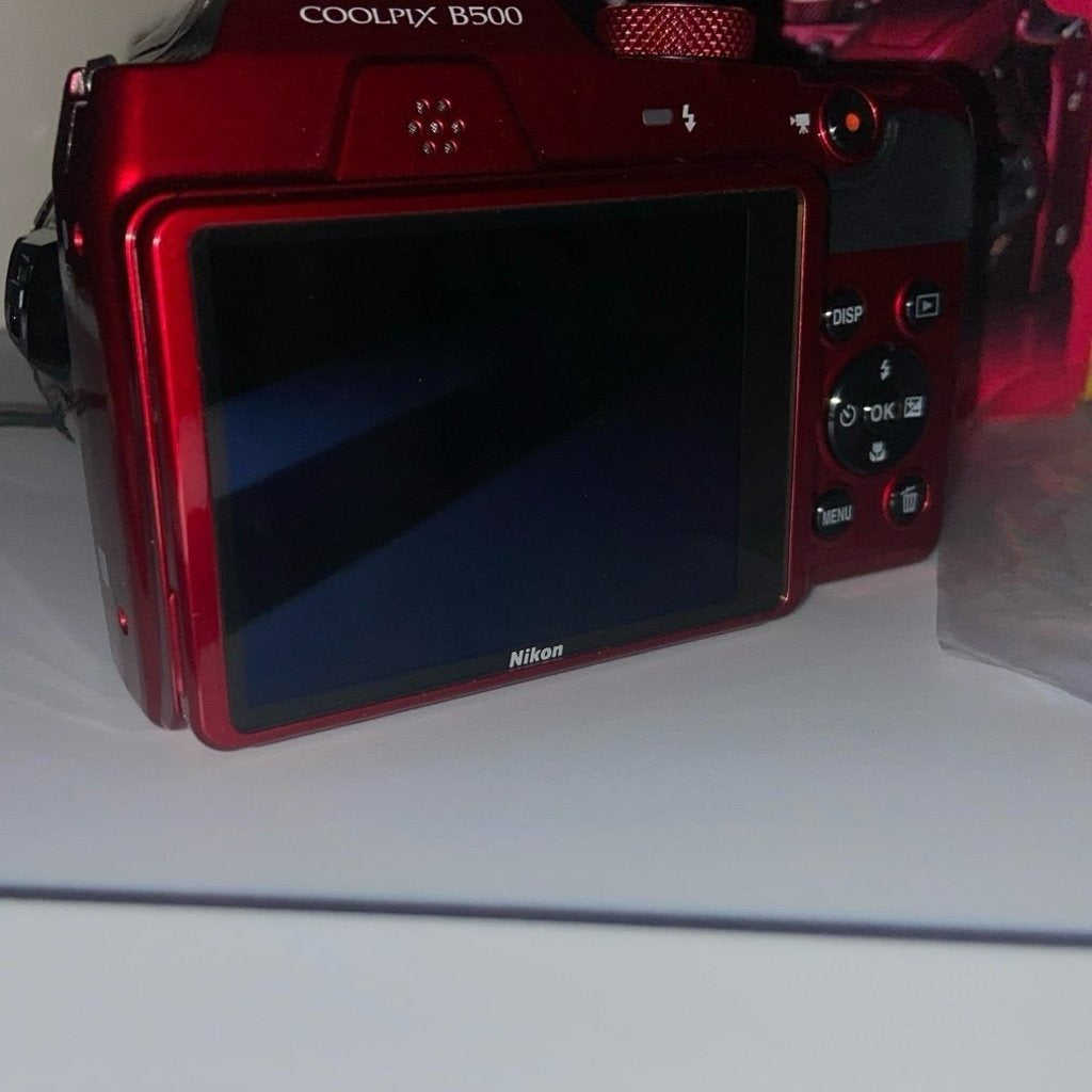 Nikon Coolpix B500 16 Mp Digital Camera Red Oa