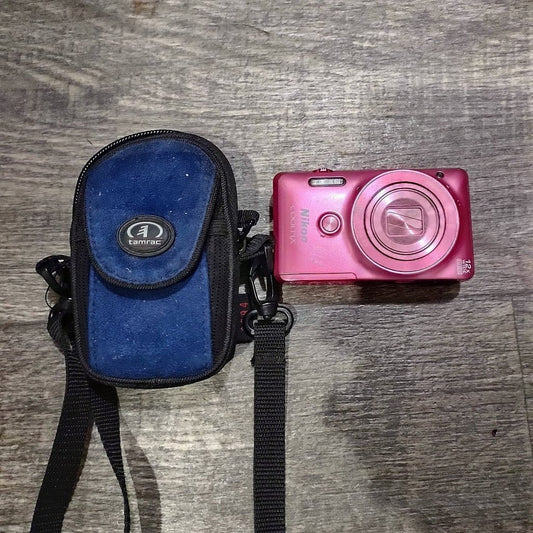 Nikon Coolpix S6900 Pk Digital Camera Glossy Pink 12X Optical Zoom 16 02Mp Wi Fi Zv