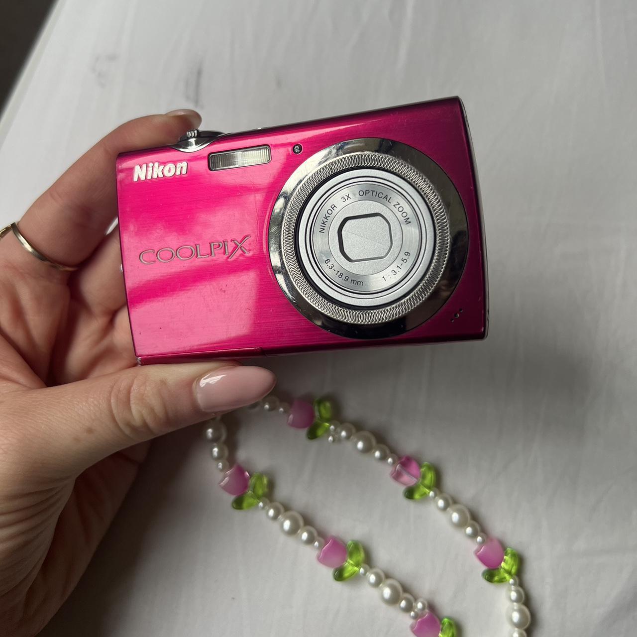 Vintage Nikon Coolpix S230 10Mp Hot Pink Digital Camera Nb