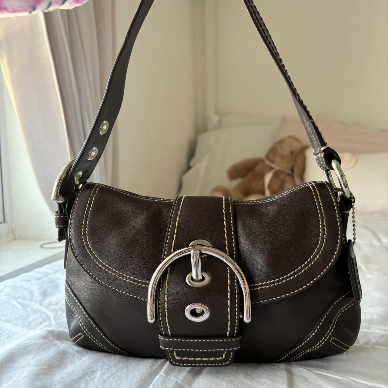 Brown Mini Coach Soho