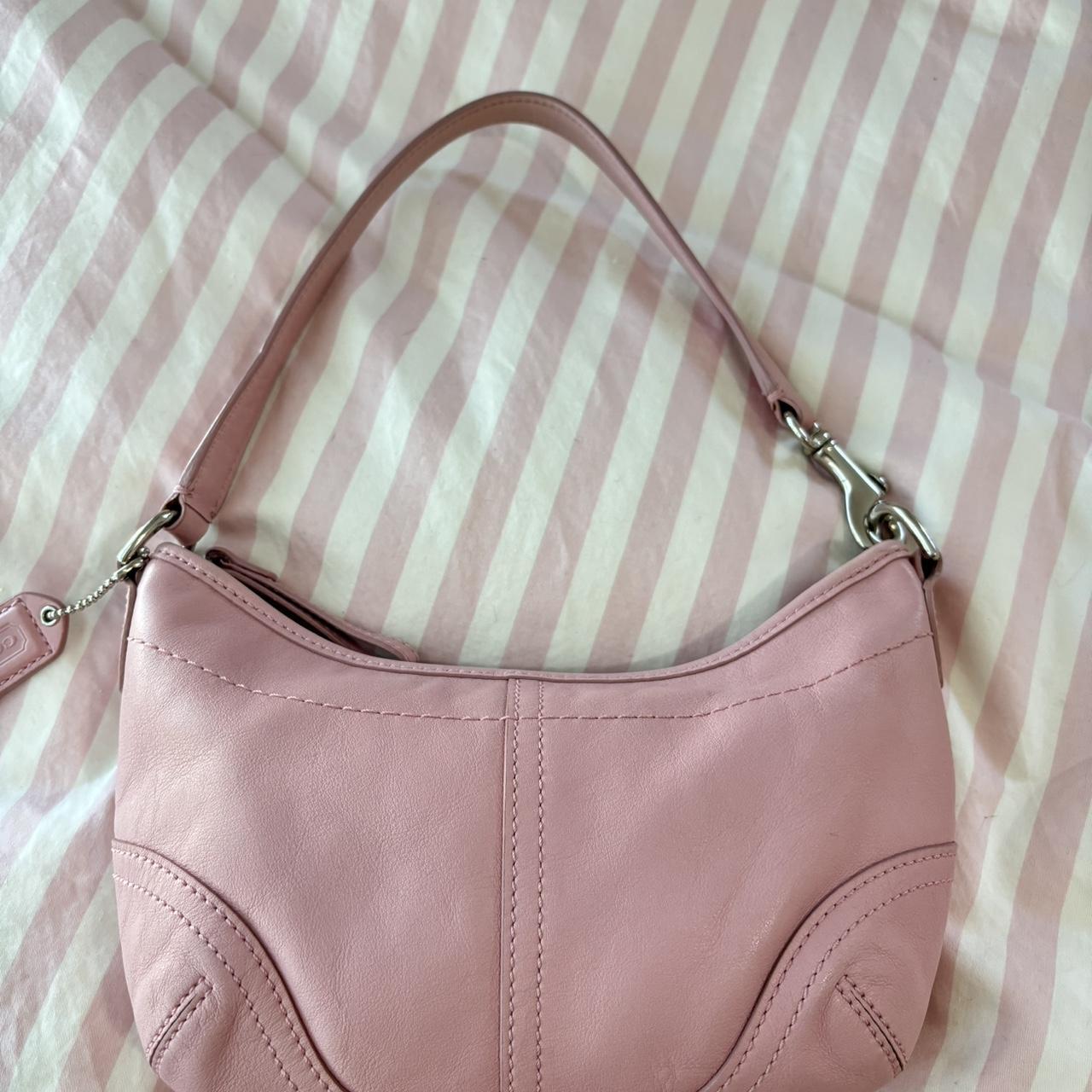 Baby Pink Coach Hobo