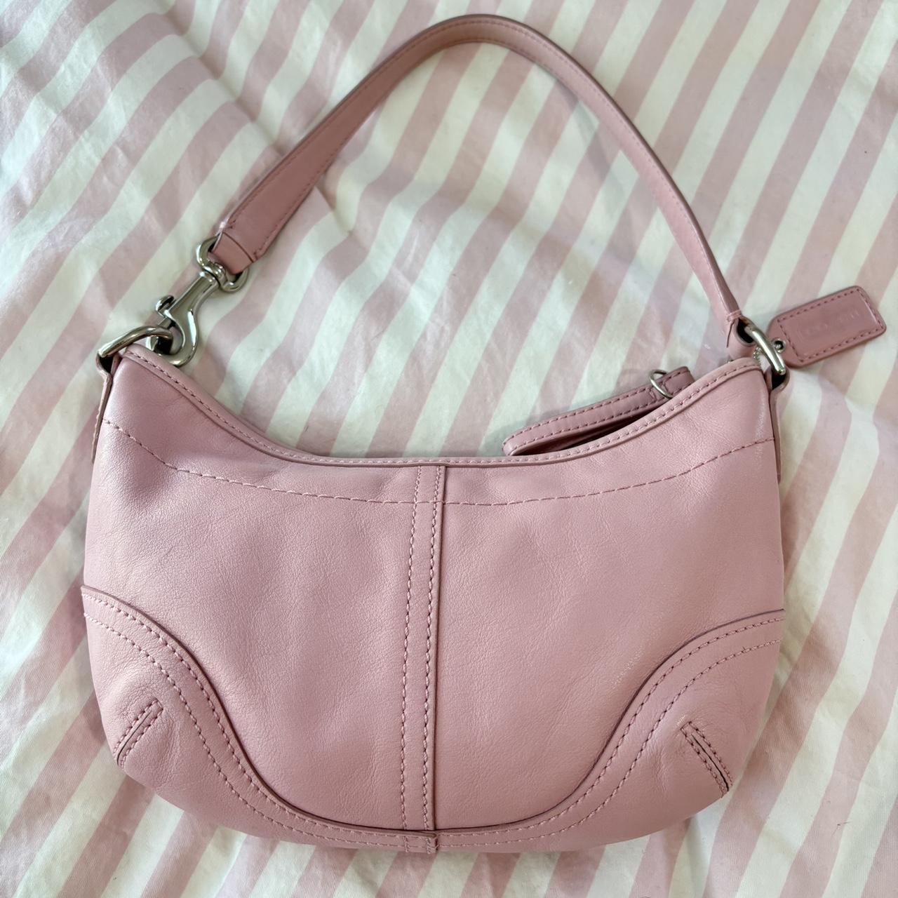 Baby Pink Coach Hobo
