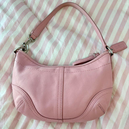 Baby Pink Coach Hobo