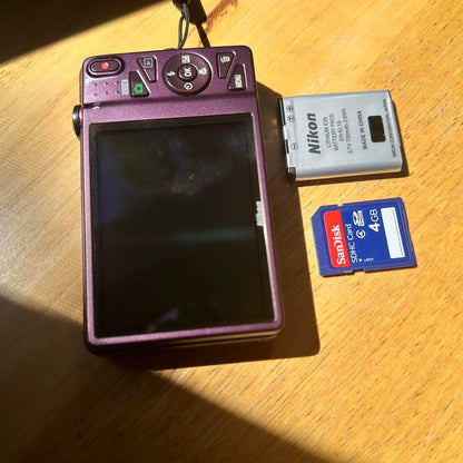 Vintage Nikon COOLPIX S5200 Wi-Fi Digital Camera