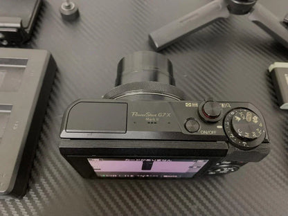 Canon G7x mark II, Zhiyun Crane M2 set camera
