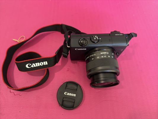 Canon Eos M200 Compact Mirrorless 4K Digital Camera W/Ef-M 15-45Mm Lens - Black