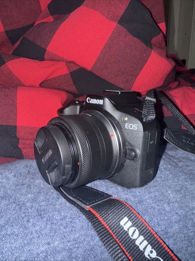 Canon Eos R50 4K Video Mirrorless Camera With Rf-S 18-45Mm F/4.5-6.3 Is Stm Lens