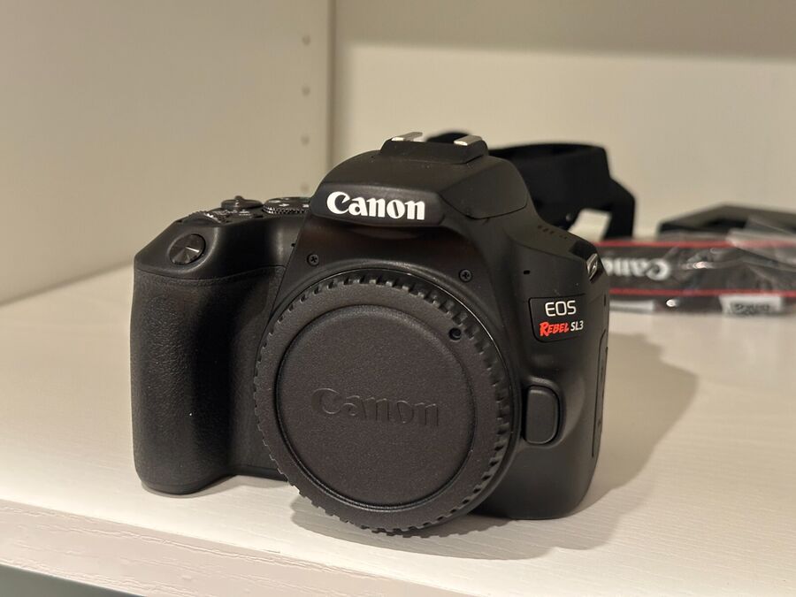 Canon Eos Rebel Sl3 250D Dslr Camera (Body) Black