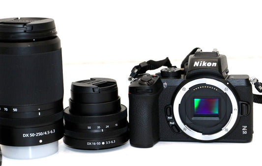Nikon Z 50 20.9Mp With 16-50Mm + 50-250Mm Lenses Kit Mirrorless Camera