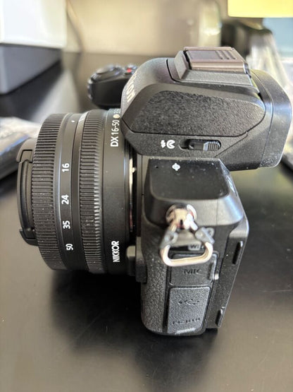 Nikon Z 50 20.9Mp With 16-50Mm Vr Lens Kit Mirrorless Camera - Black